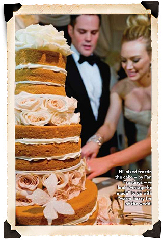 celebrities cakes wedding