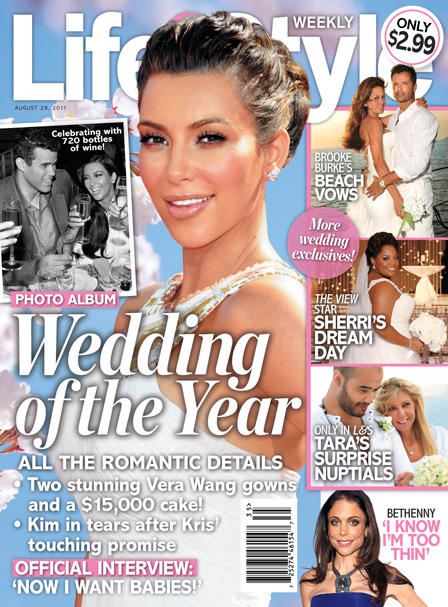 The Wedding of Celebrity Kim Kardashian and NBA player Kris Humphries took 